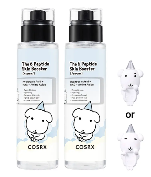 COSRX 6 Peptide Skin Booster Serum review and texture shot