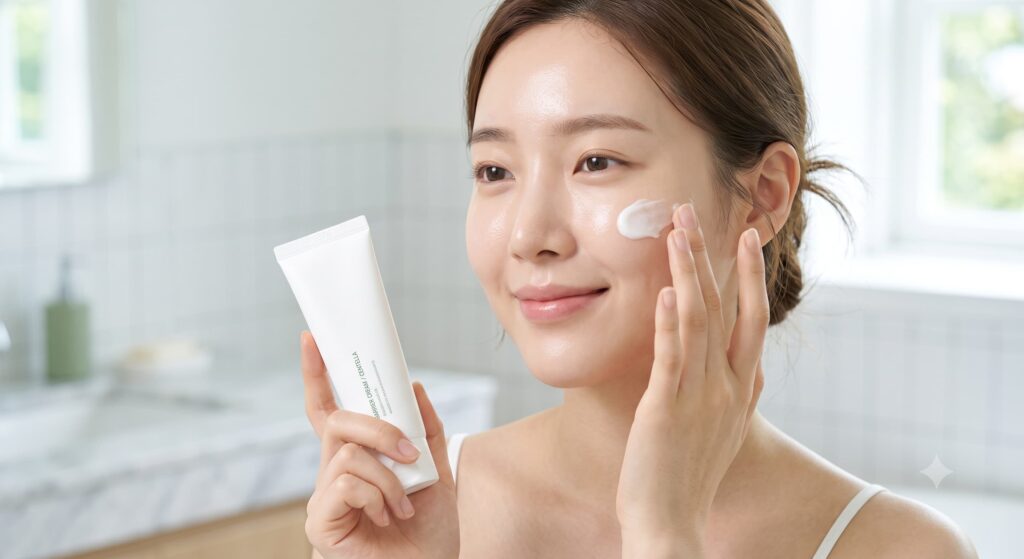 Infographic detailing how to fix a compromised skin barrier in a 14-day protocol